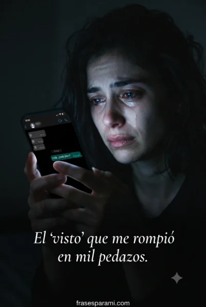 Frases de desamor para estados de WhatsApp