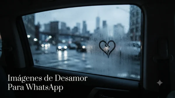 Imágenes de desamor para compartir en WhatsApp