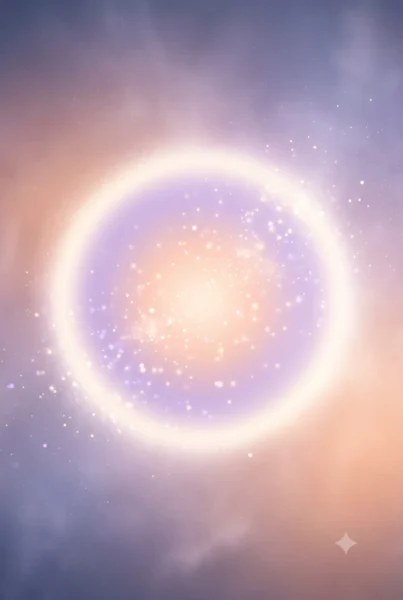 Fondo de pantalla aesthetic estilo aura de luz etérea en tonos pastel
