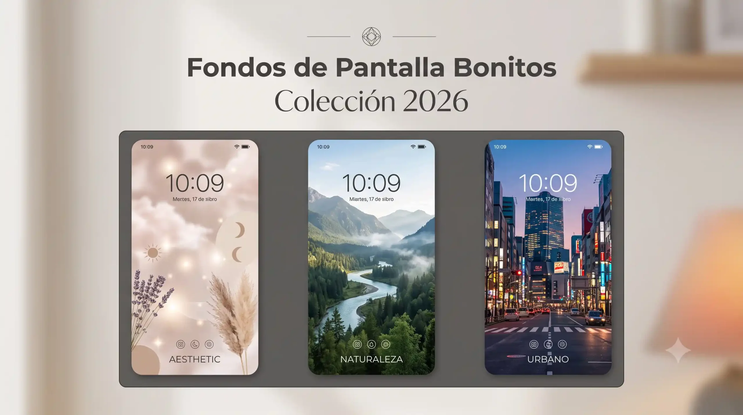 Imagen destacada de colección de fondos de pantalla para celular 2026