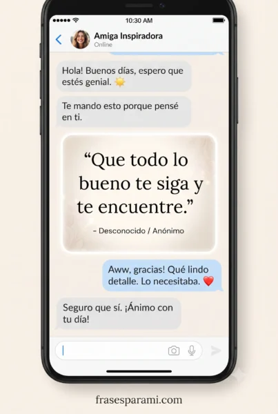 Estado de WhatsApp con frases bonitas cortas y motivadoras