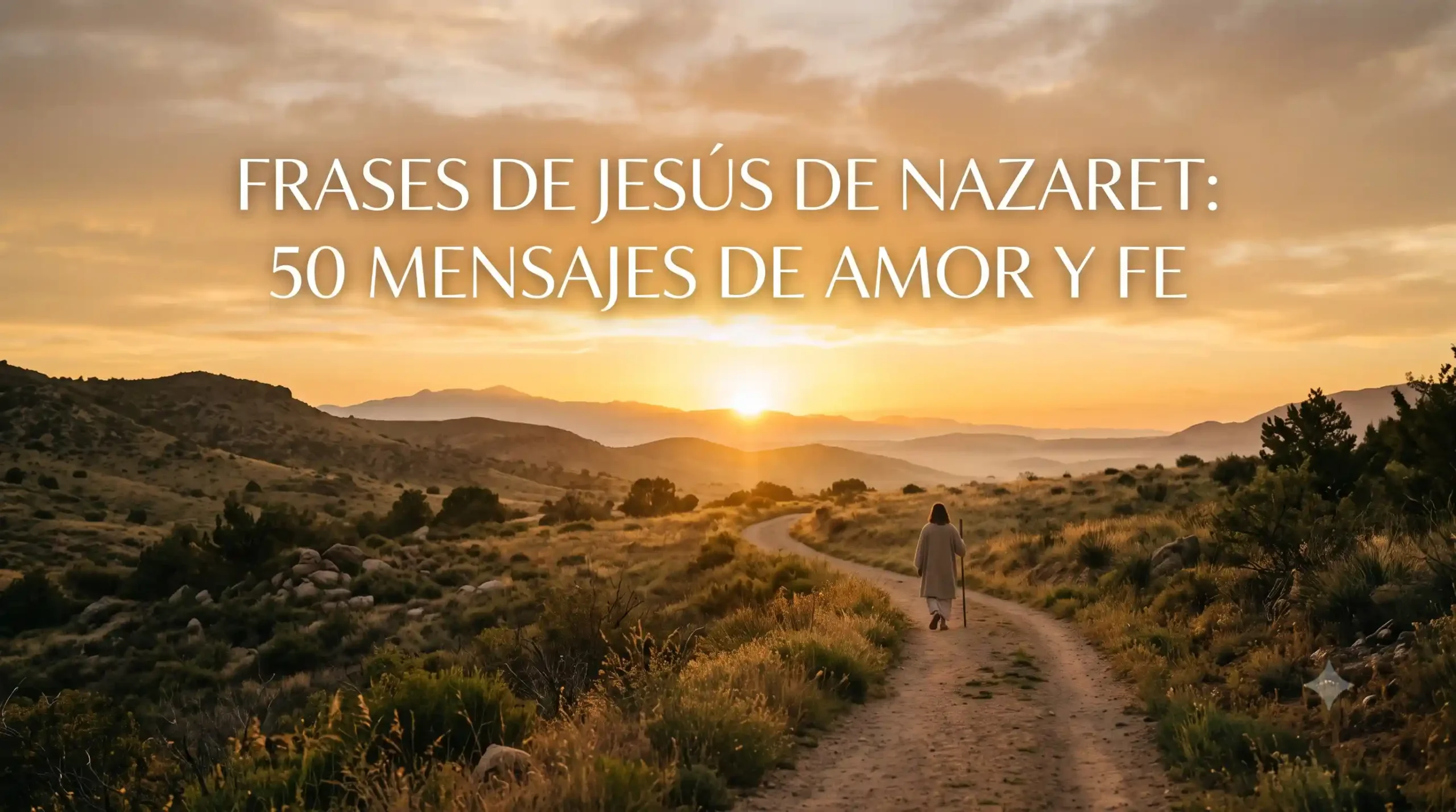 Imagen destacada de frases de Jesús de Nazaret para reflexionar
