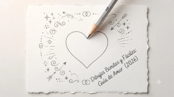 Imagen destacada de guía de dibujos bonitos y fáciles de amor para regalar