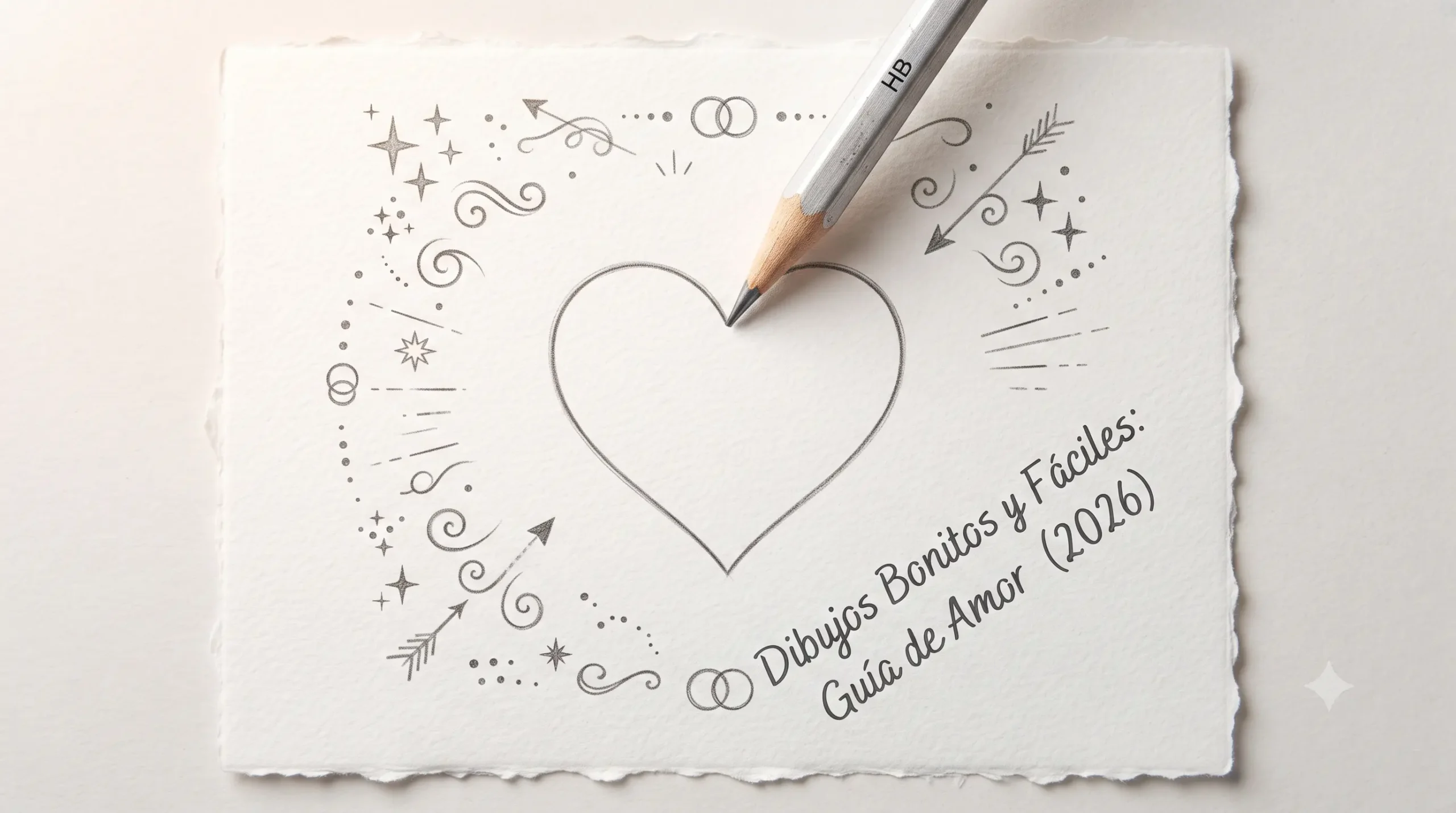 Imagen destacada de guía de dibujos bonitos y fáciles de amor para regalar