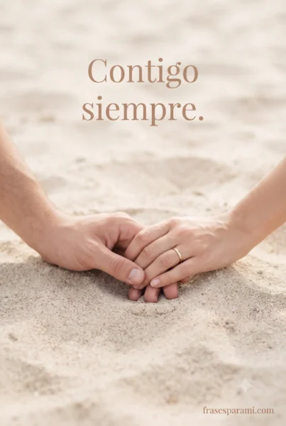 Manos entrelazadas simbolizando un te quiero mucho