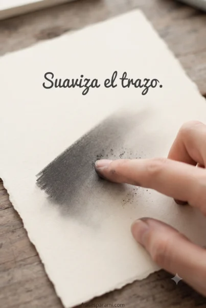 Técnica de difuminado para lograr dibujos bonitos profesionales