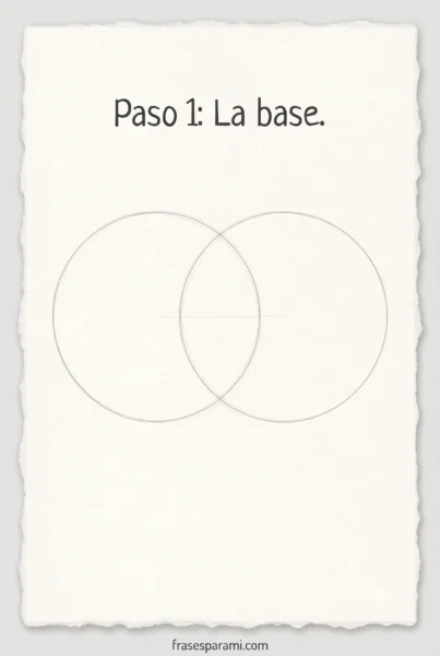 Guía de dibujos bonitos: paso uno para dibujar un corazón