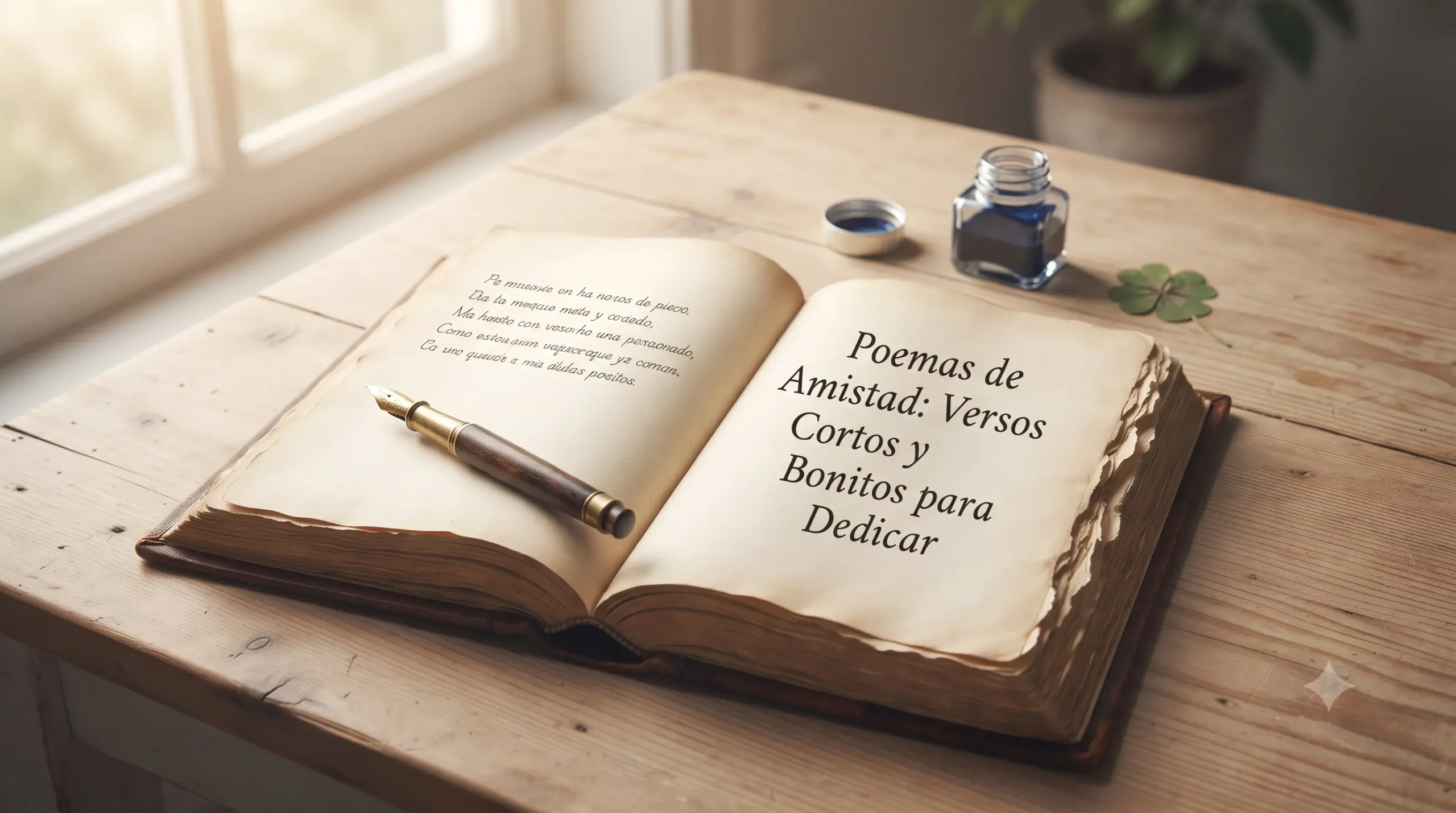 Imagen destacada de poemas de amistad cortos y bonitos para dedicar