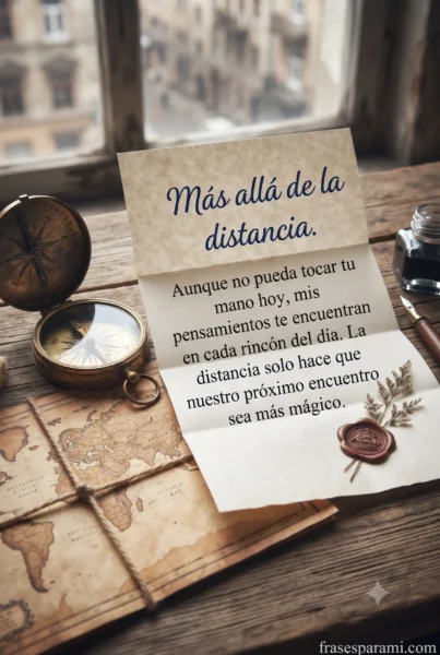 Ejemplo de carta de amor para una relación a distancia
