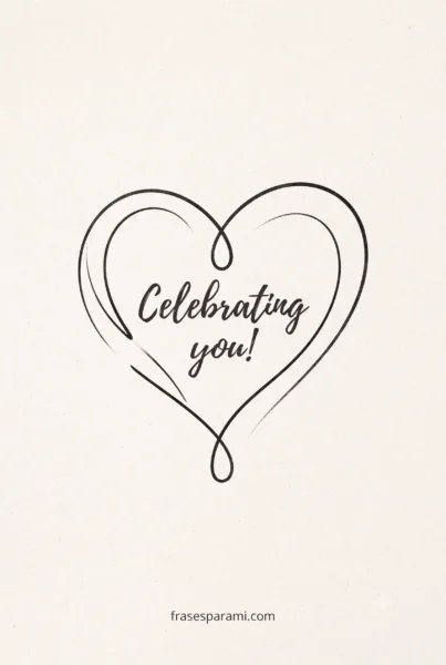Creative heart design image for a birthday wish for her