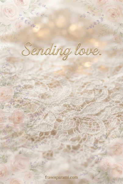 Delicate vintage lace graphic for birthday wishes