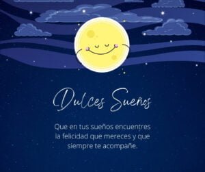 linda noche dulces sueños para whatsapp