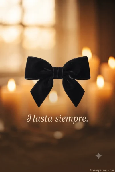 Primer plano de moño de luto negro de terciopelo