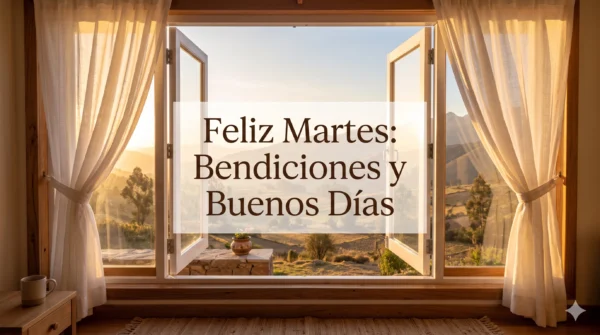 Imagen de amanecer para desear un feliz martes con bendiciones