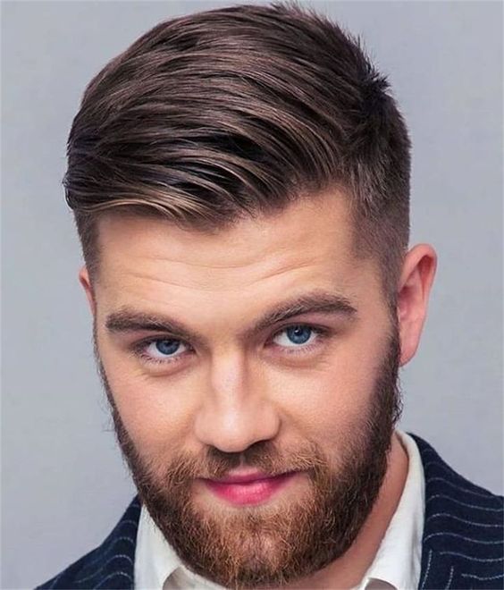 cortes de cabello para hombres rostro redondo