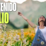 Imagen destacada oficial del post con frases hermosas e imágenes de bienvenido julio gratis