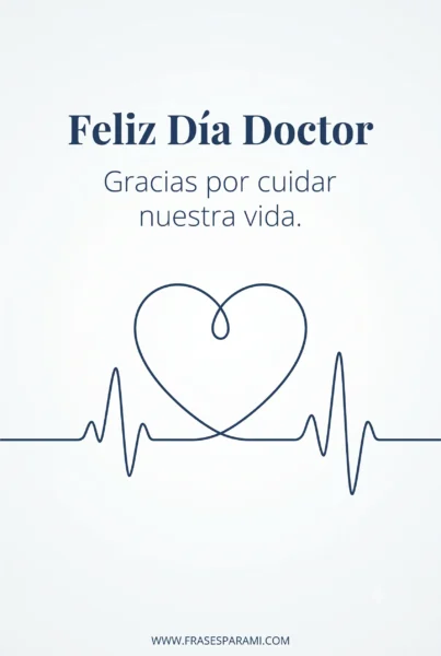 Imagen minimalista sobre el cuidado de la vida