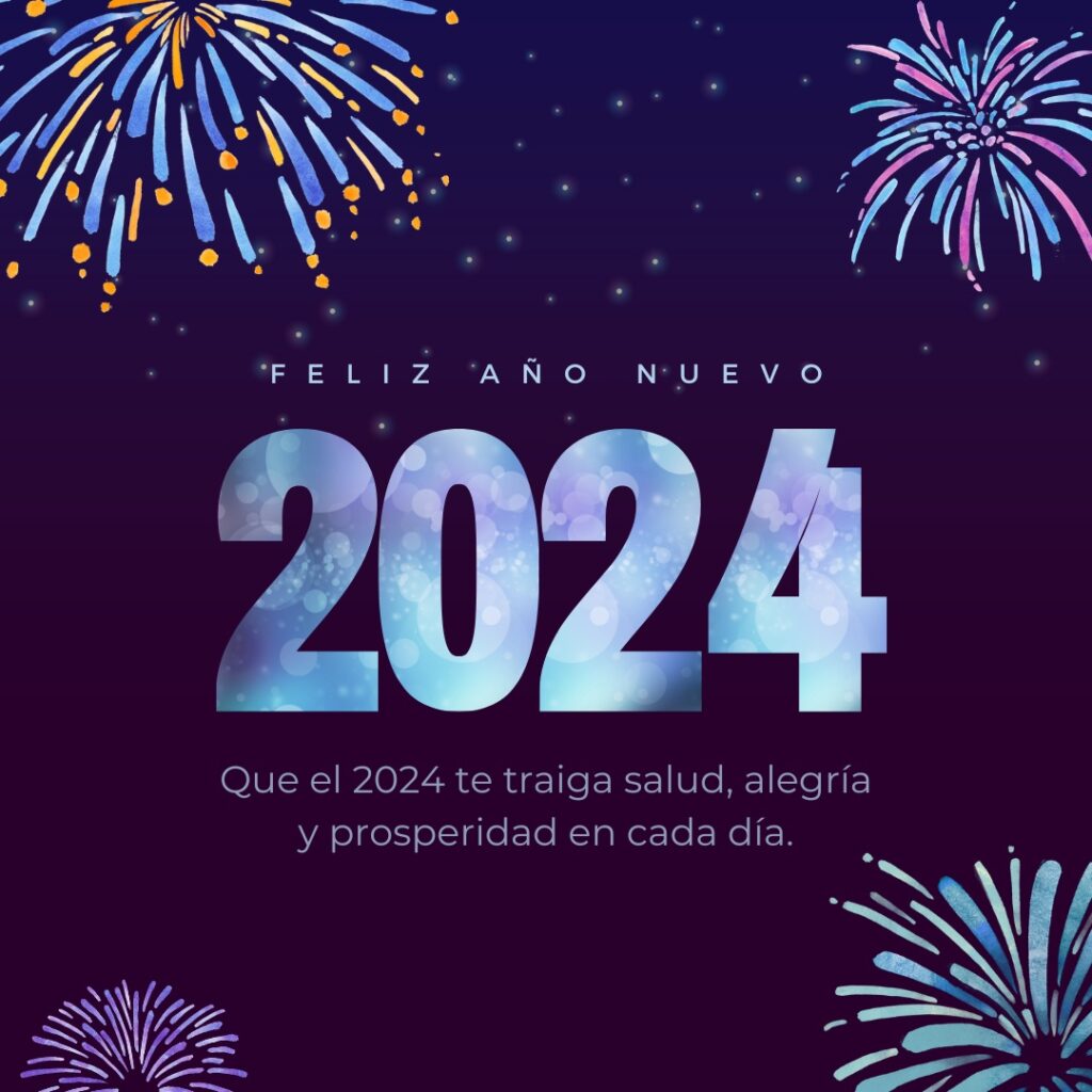 felicitaciones de año nuevo 2024