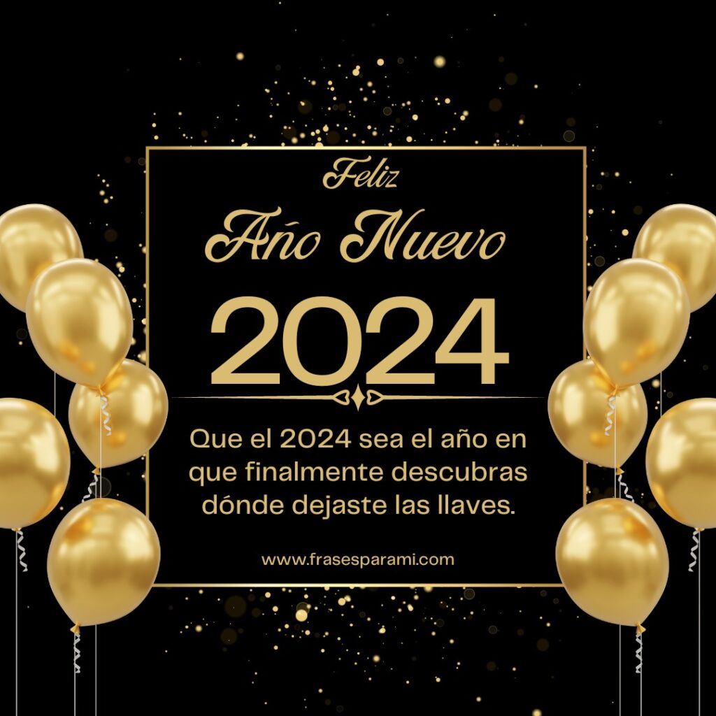felicitaciones de año nuevo 2024 originales gratis