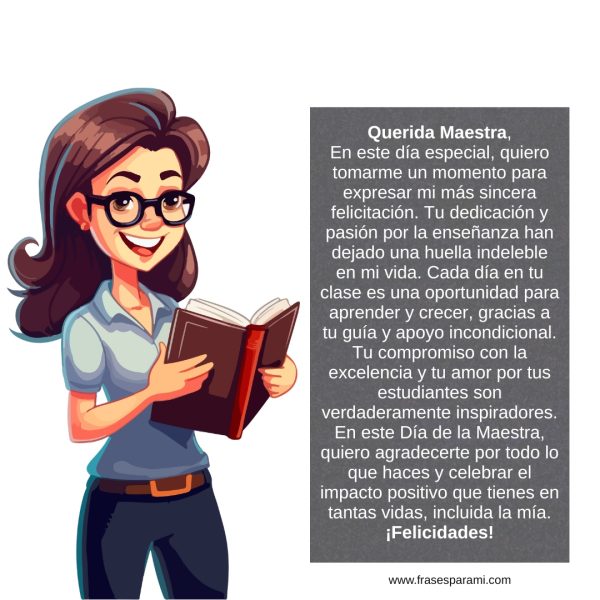cartas para una maestra querida bonitas