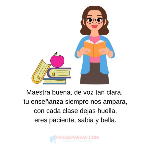 poemas para mi maestra favorita