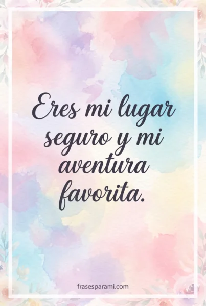 Tarjeta con frases de cartas de amor cortas y originales para mi novio
