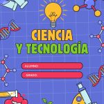 cuaderno caratula de ciencia y tecnologia