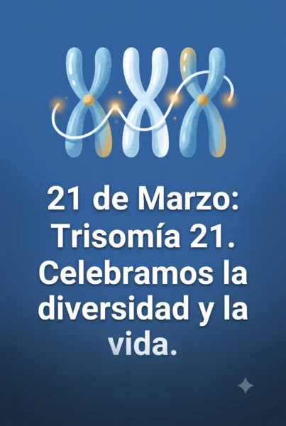 Imagen conceptual sobre la trisomía 21 y la diversidad
