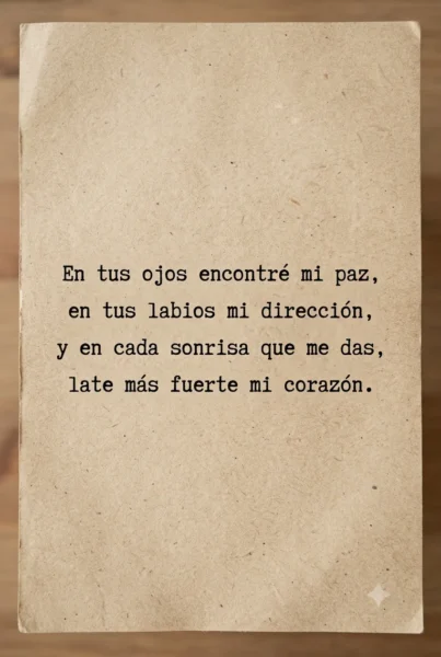 poema corto de amor para enviar por whatsapp