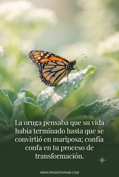 Imagen de superación y esperanza con frase motivadora