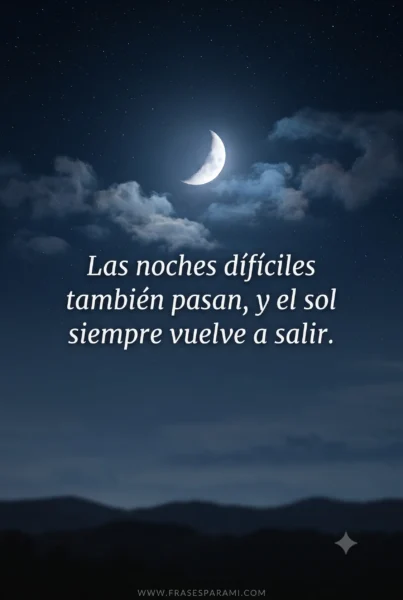 Frase de tristeza y superación en imagen para compartir