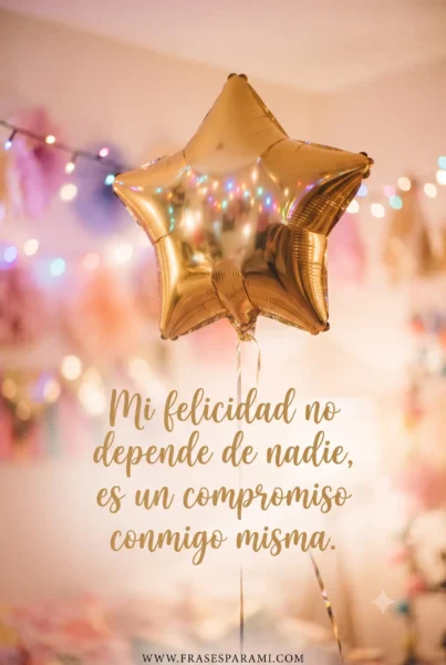 Fotografía vertical de globo dorado brillante con fondo festivo para WhatsApp.